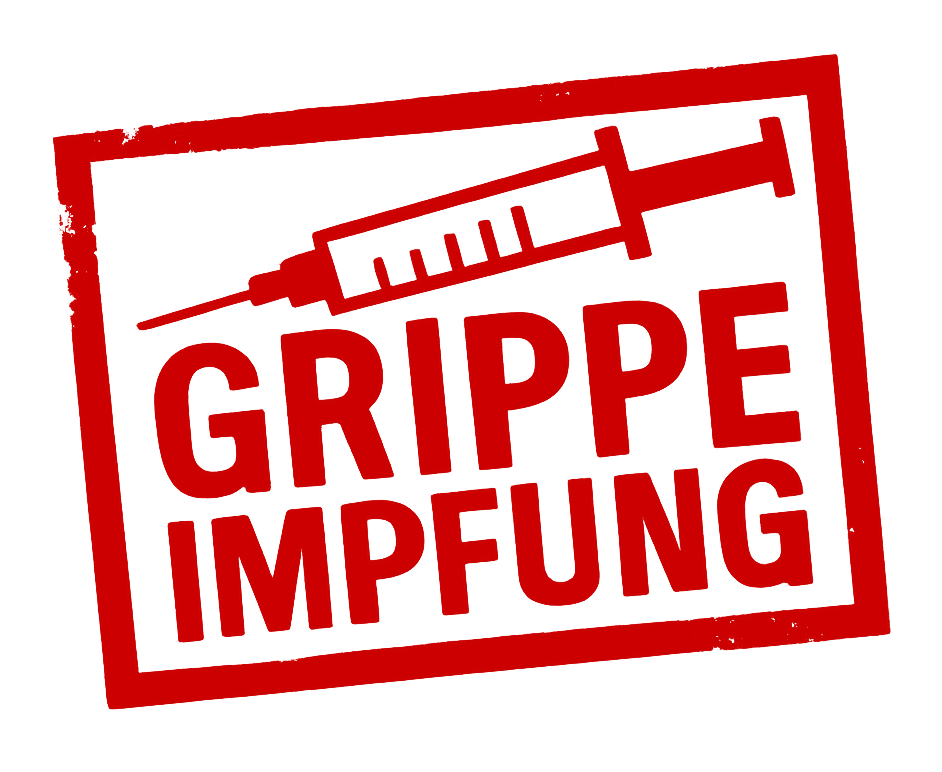 Grippe Impfung Zeichen